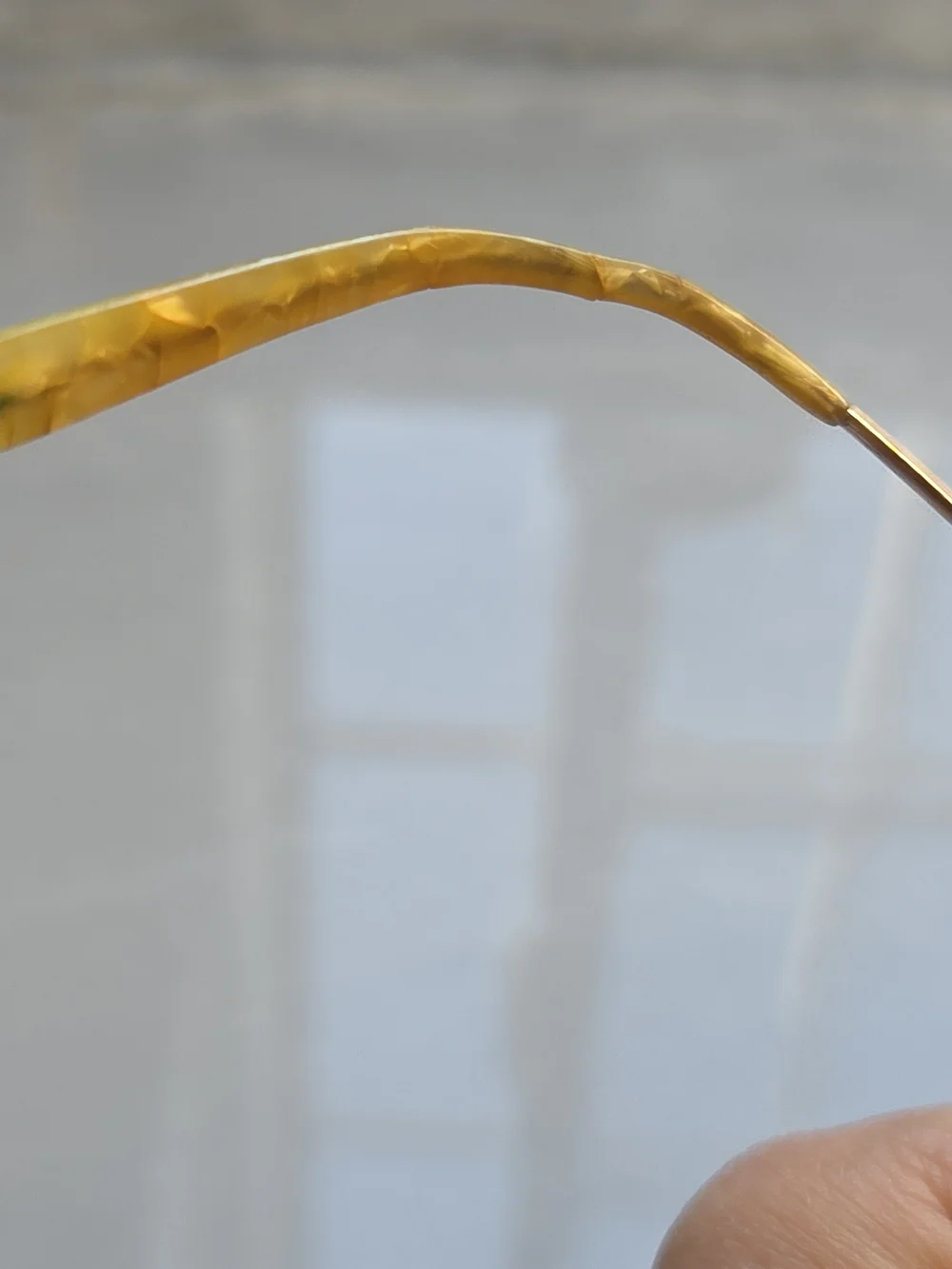 Vtg American Optical Kids 1/10 12K GF Rimless Kids Eyeglasses AO Mid-Century ⬇️